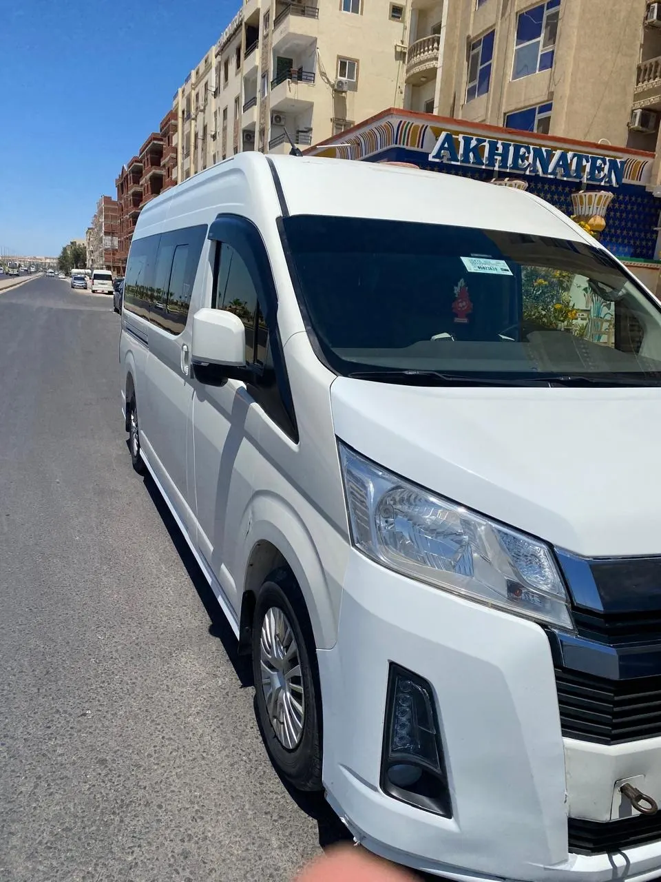 Our van in Luxor